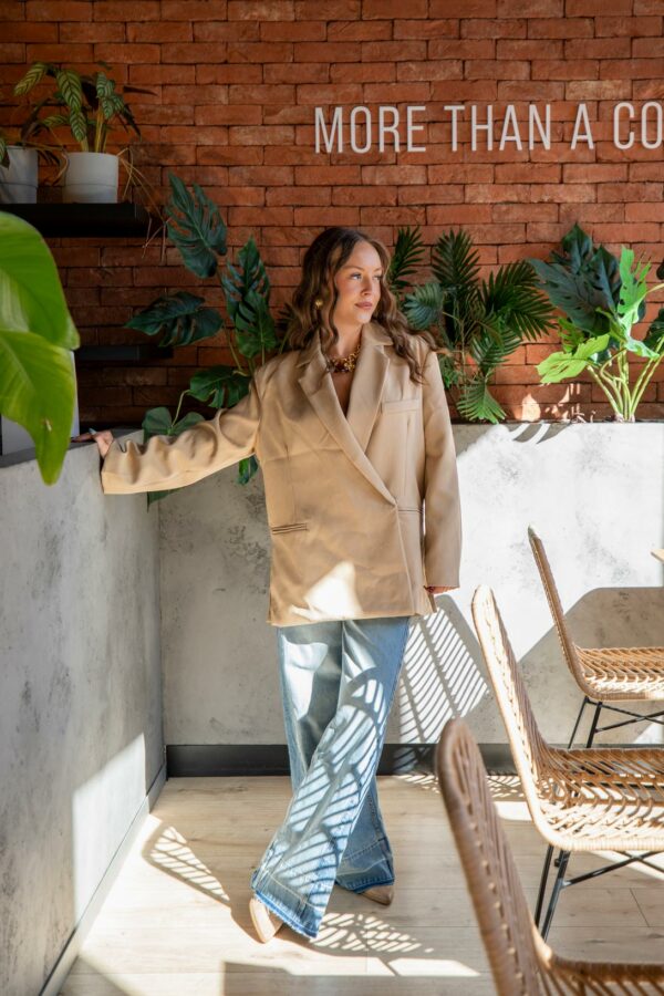 Blazer Café Crème – Image 3