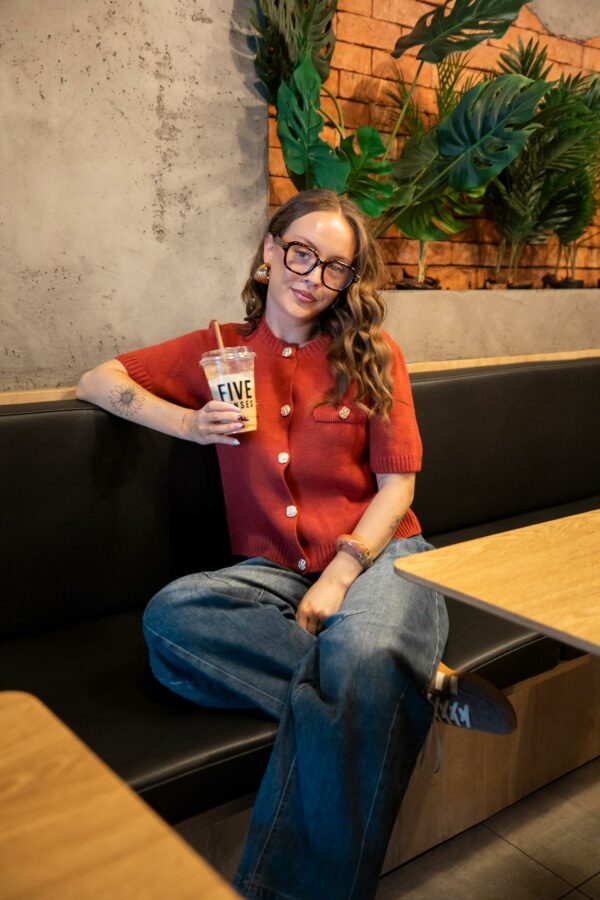 Gilet Espresso Brique – Image 2