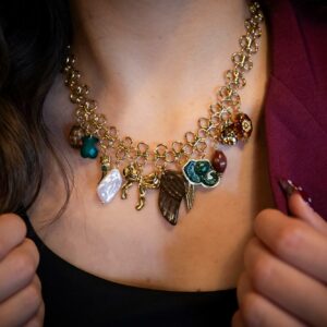 Collier Autumn Heart