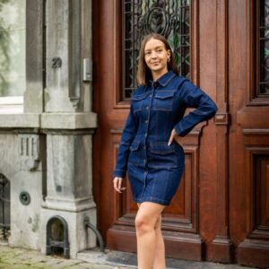 Robe en jean