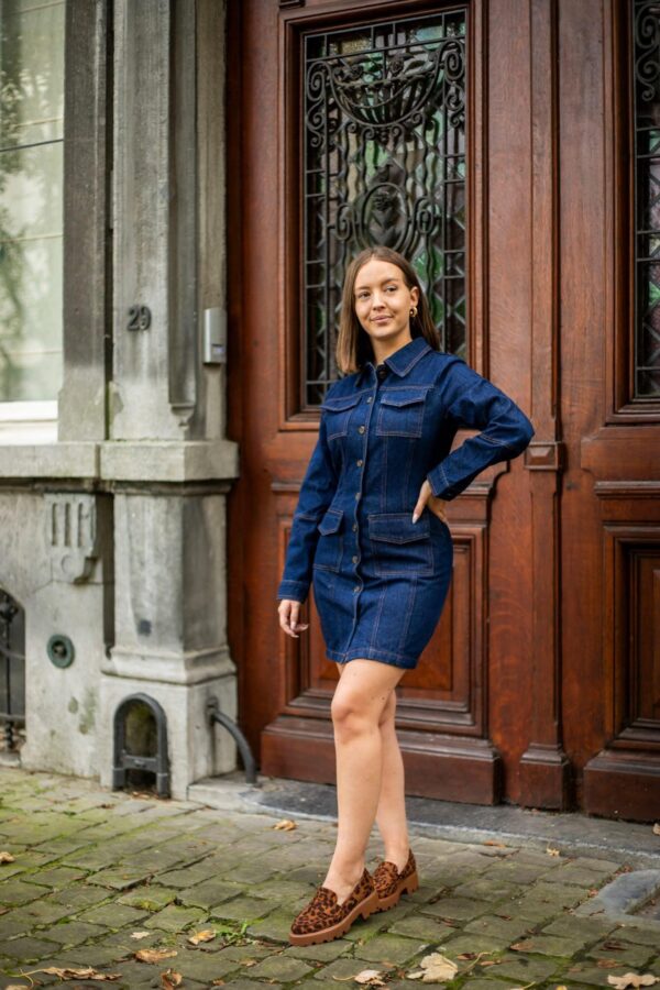 Robe en jean